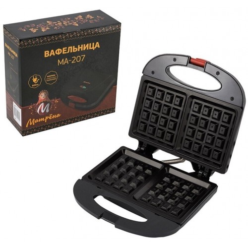 Вафельница Матрёна МА-207 (черный) 4