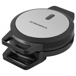 Вафельница MAUNFELD MF-1433BK (черный/серебристый)