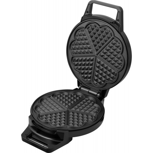 Вафельница MAUNFELD MF-1433BK (черный/серебристый) 1