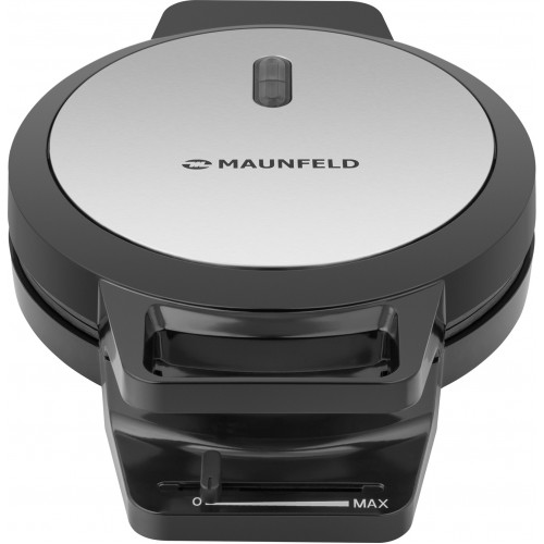 Вафельница MAUNFELD MF-1433BK (черный/серебристый) 2
