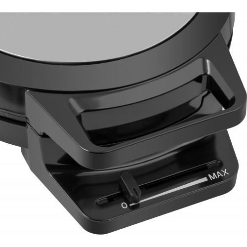 Вафельница MAUNFELD MF-1433BK (черный/серебристый) 4