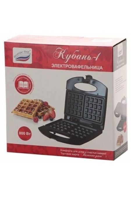 Вафельница Великие Реки Кубань-1 (черный) 2