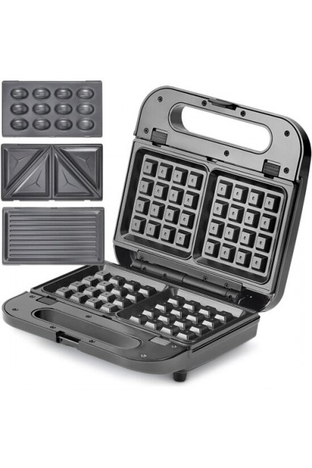 Вафельница Vitek VT-7148 (черный/серебристый) 7