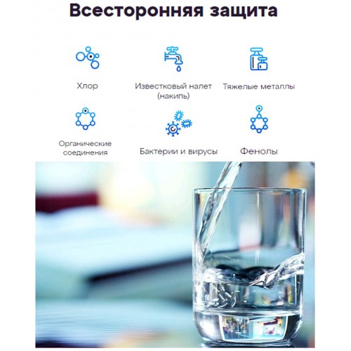 Комплект картриджей Аквафор K5-К2-К7М 3 шт. 4