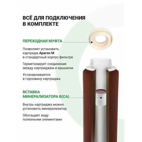 Комплект картриджей Гейзер К-2 6