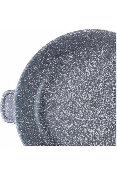 Сковорода Традиция Мрамор ТМ2285 28 см (черный) 16