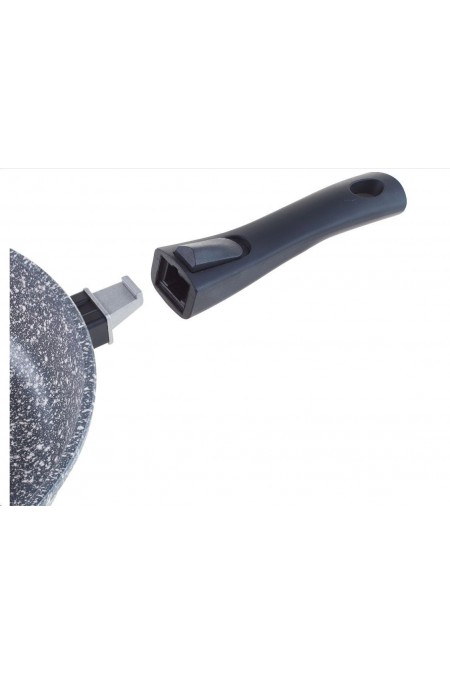 Сковорода Традиция Мрамор ТМ2285 28 см (черный) 2