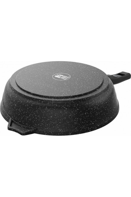 Сковорода Мечта Гранит 12802И 22 см (гранит черный) 5