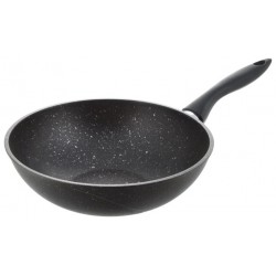 Сковорода-вок Мечта Гранит 78701 28 см (черный)