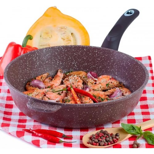 Сковорода Традиция Доломит ТД2281 28 см (коричневый) 23