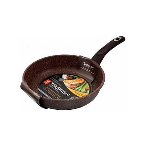 Сковорода Традиция Доломит ТД2281 28 см (коричневый) 26