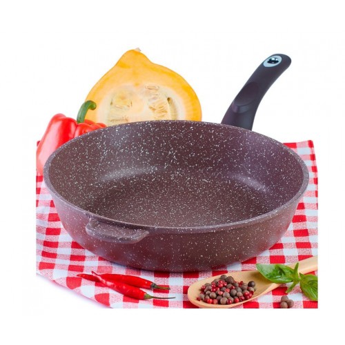 Сковорода Традиция Доломит ТД2281 28 см (коричневый) 4