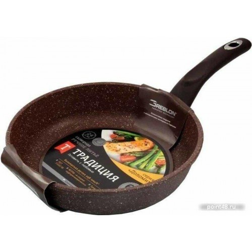 Сковорода Традиция Доломит ТД2281 28 см (коричневый) 6