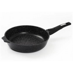 Сковорода Мечта Гранит black 018802 съемная ручка 18 см (черный)