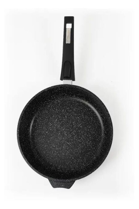Сковорода Мечта Гранит black 018802 съемная ручка 18 см (черный) 3