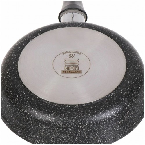 Сковорода НЕВА МЕТАЛЛ ПОСУДА L18022i съемная ручка 22 см (черный) 3