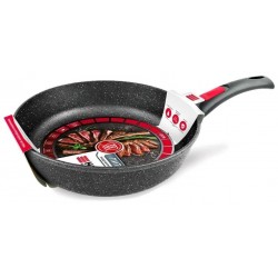 Сковорода НЕВА МЕТАЛЛ ПОСУДА L18028i съемная ручка 28 см (черный)