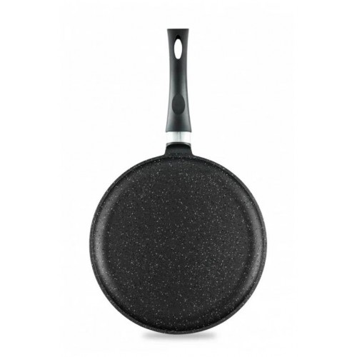 Сковорода блинная НЕВА МЕТАЛЛ ПОСУДА L186224i 24 см (черный) 1