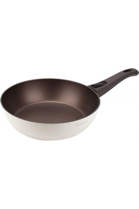 Сковорода Taller Хюгге TR-44109 съемная ручка 26 см (бежевый) 