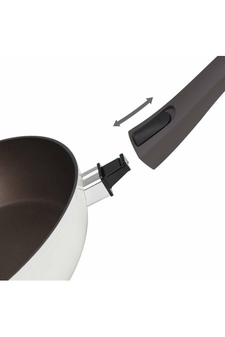 Сковорода Taller Хюгге TR-44109 съемная ручка 26 см (бежевый) 6