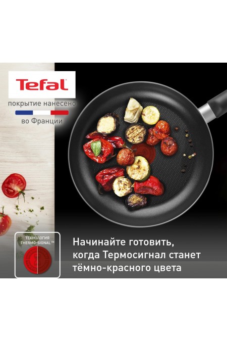 Сковорода Tefal Easy Plus 04237124 24 см (черный) 2