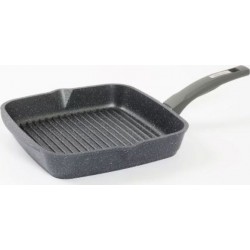 Сковорода-гриль Мечта Гранит 64701 24х24 см (серый)