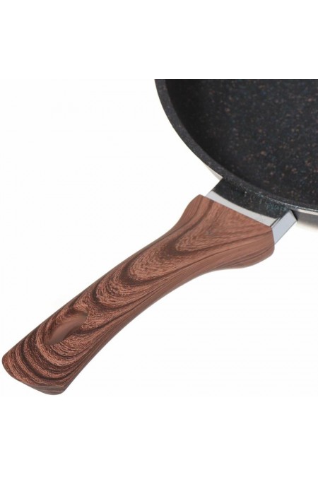 Сковорода Kukmara Granit Ultra сгг240а не съемная ручка 24 см (синий) 1