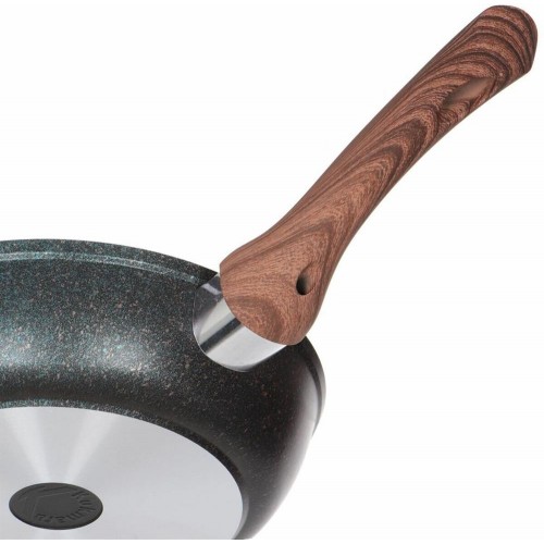 Сковорода Kukmara Granit Ultra сгг240а не съемная ручка 24 см (синий) 4