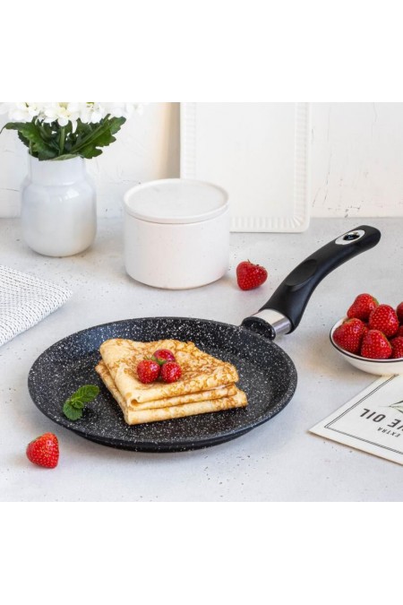 Сковорода блинная Традиция Гранит Плюс ТГП6221И 2 2см (черный) 1