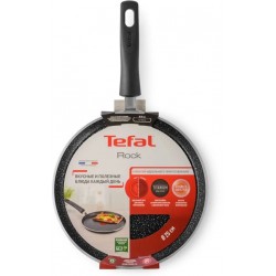 Сковорода блинная Tefal Rock 04235525 25 см (черный)