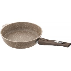 Сковорода Мечта Гранит brown 028806 съемная ручка 28 см (коричневый)