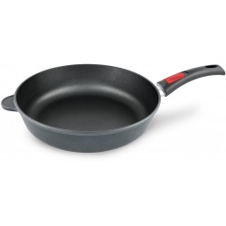 Сковорода НЕВА МЕТАЛЛ ПОСУДА Традиционная 6028 съемная ручка 28 см (черный)