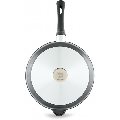 Сковорода НЕВА МЕТАЛЛ ПОСУДА Традиционная 6028 съемная ручка 28 см (черный) 3