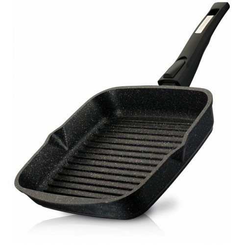 Сковорода-гриль Мечта Гранит star 64803 24x24 см (черный) 