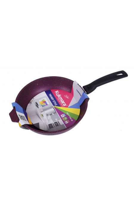 Сковорода Kukmara Trendy style 261tsm съемная ручка 26 см (фиолетовый) 2