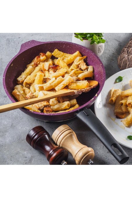 Сковорода Kukmara Trendy style 261tsm съемная ручка 26 см (фиолетовый) 5