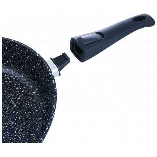 Сковорода Традиция Престиж ТП2285И съемная ручка 28 см (черный) 3