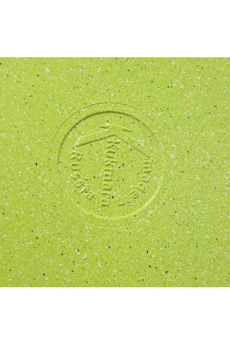 Сковорода блинная Kukmara Trendy style сб240tsl не съемная ручка 24 см (лимонный) 9