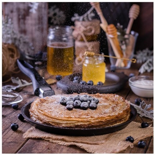 Сковорода блинная Мечта Гранит 12802 22 см (черный) 6