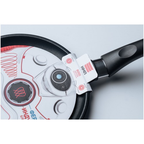 Сковорода блинная НЕВА МЕТАЛЛ ПОСУДА Ферра индукция 59222 22 см (черный) 1