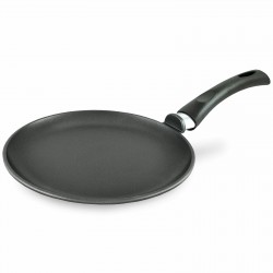 Сковорода блинная НЕВА МЕТАЛЛ ПОСУДА Литая 6222 22 см (черный)