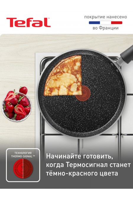 Сковорода блинная Tefal Rock 04235525 25 см (черный) 1