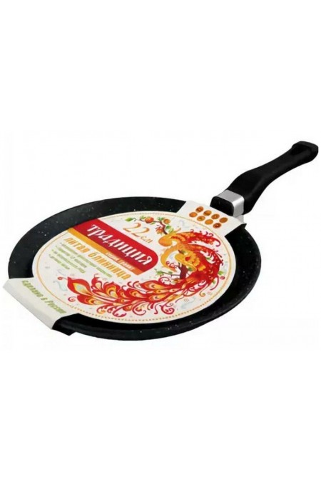 Сковорода блинная Традиция Гранит ТГ6221 22 см (черный) 