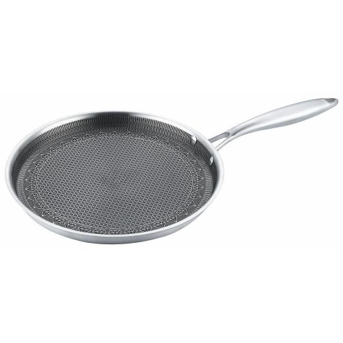 Сковорода блинная Zeidan Diamond Z-90230 24 см (серебристый) 