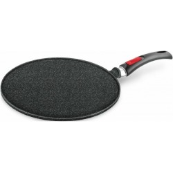 Сковорода для пиццы НЕВА МЕТАЛЛ ПОСУДА Granite 6432 съемная ручка 32 см (черный)