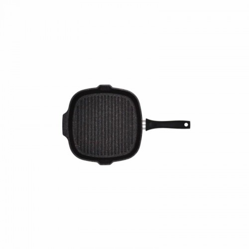 Сковорода-гриль Kukmara Granit Ultra сгкгг280а съемная ручка 28 см (синий) 9