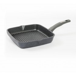 Сковорода-гриль Мечта Гранит 64701 24х24 см (серый)