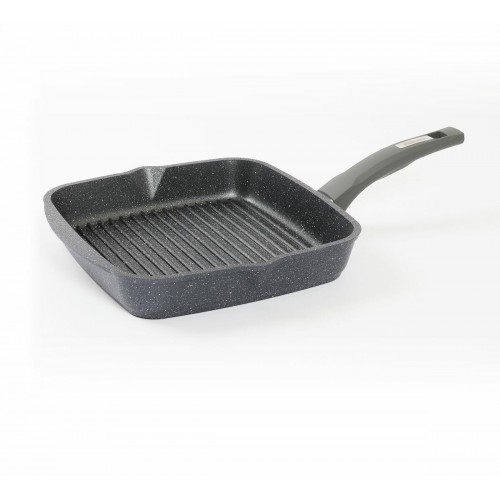 Сковорода-гриль Мечта Гранит 64701 24х24 см (серый) 