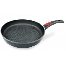 Сковорода-гриль НЕВА МЕТАЛЛ ПОСУДА 4424 Оригинальная 24 см (черный)