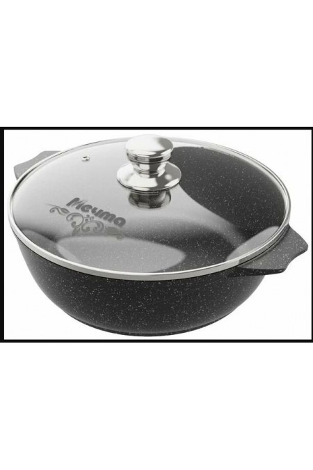 Сковорода-жаровня Мечта Гранит Black Induction Pro 34802И 4 л (черный) 